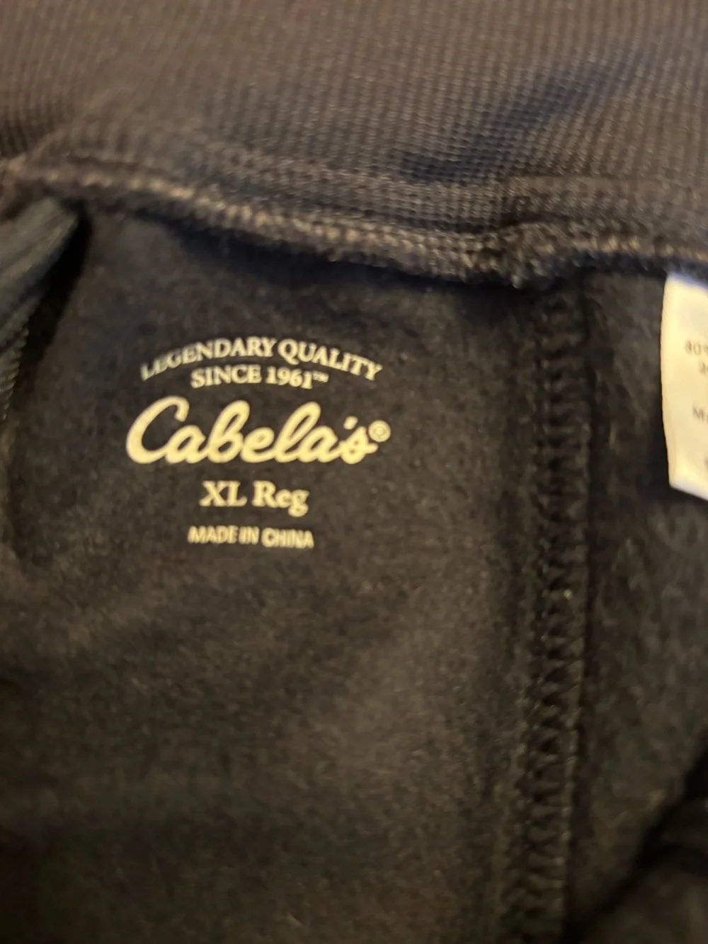 Cabela's Performance Men’s 40 Black lined heavy weight Cargo Shorts with Belt